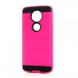 Motorola Moto E5 Plus Armor Hybrid Case (Hot Pink)